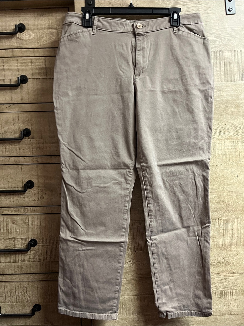 Lee Women's Chinos in Light Taupe
